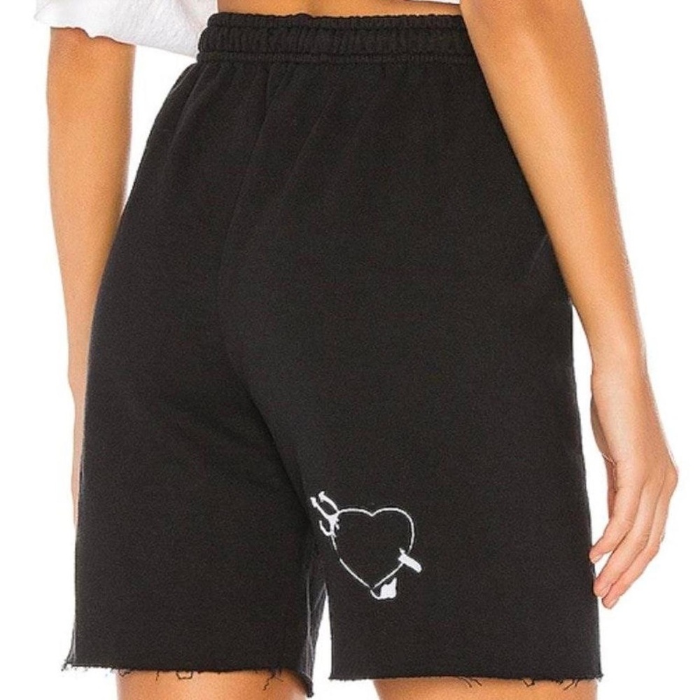 BoysLie Sweat Shorts with Heart Design